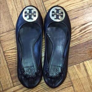 Black Tory Burch flats